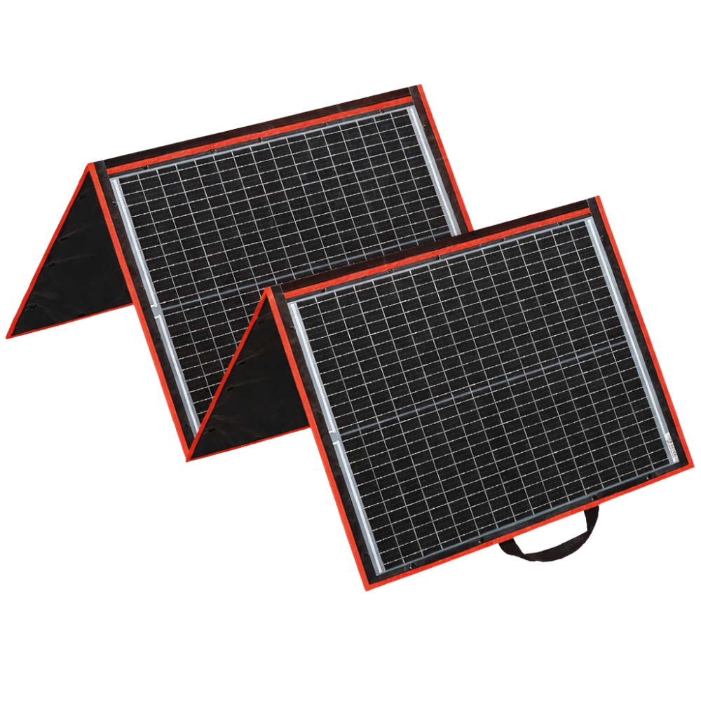 Dokio Draagbare Zonnepaneel 160W | Opvouwbaar zonnepaneel