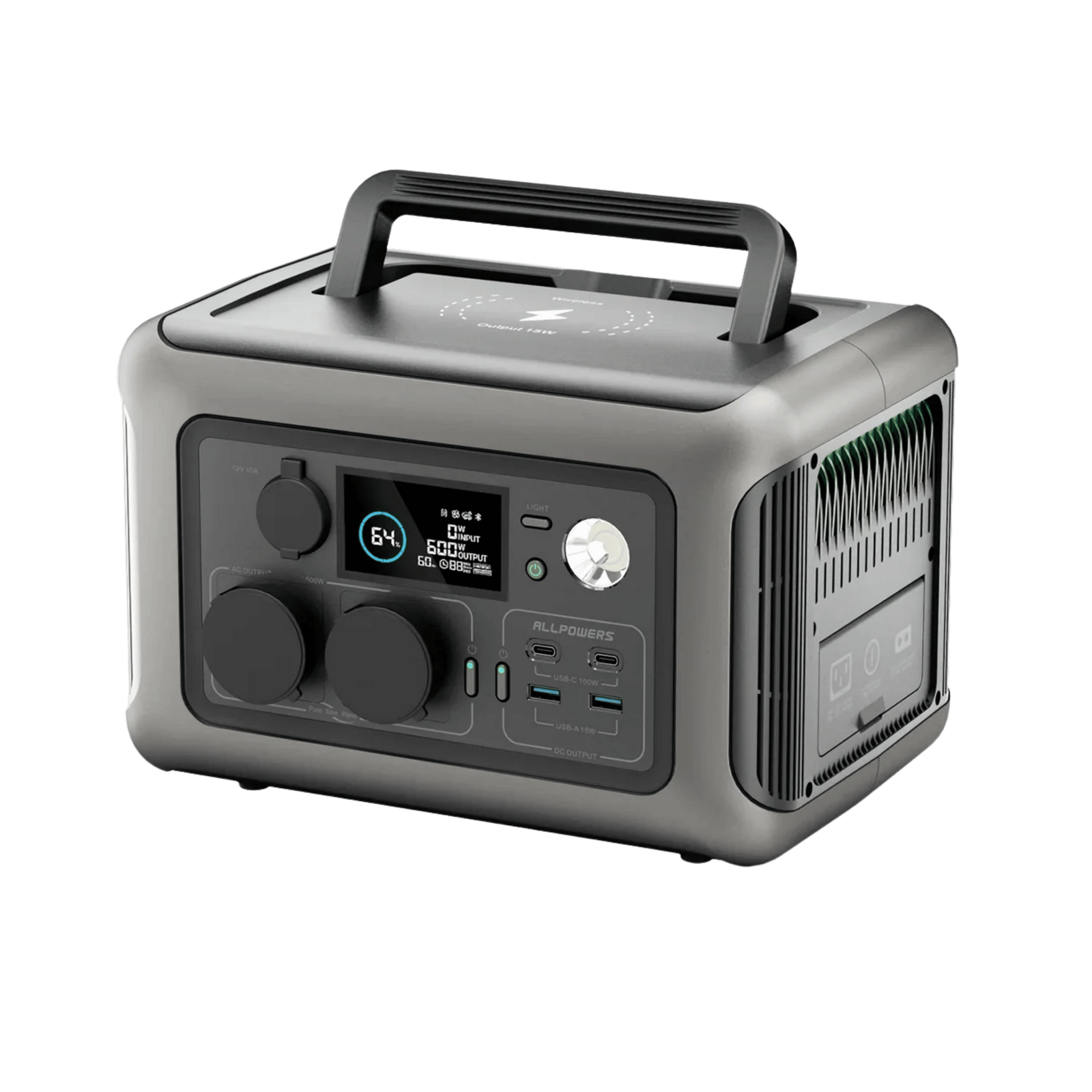 ALLPOWERS R600 draagbare powerstation 299Wh 600W outdoor noodstroom