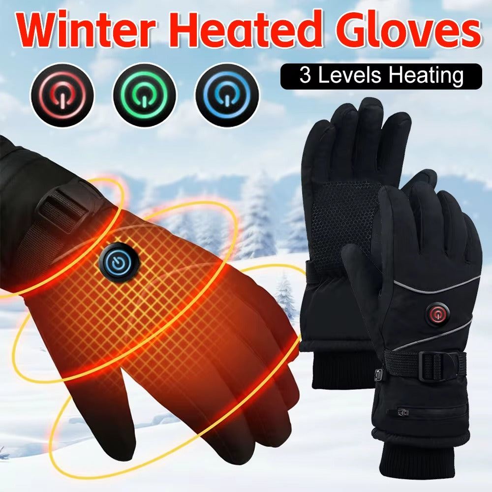Elektrisch beheizbare Handschuhe – 3 Heizstufen
