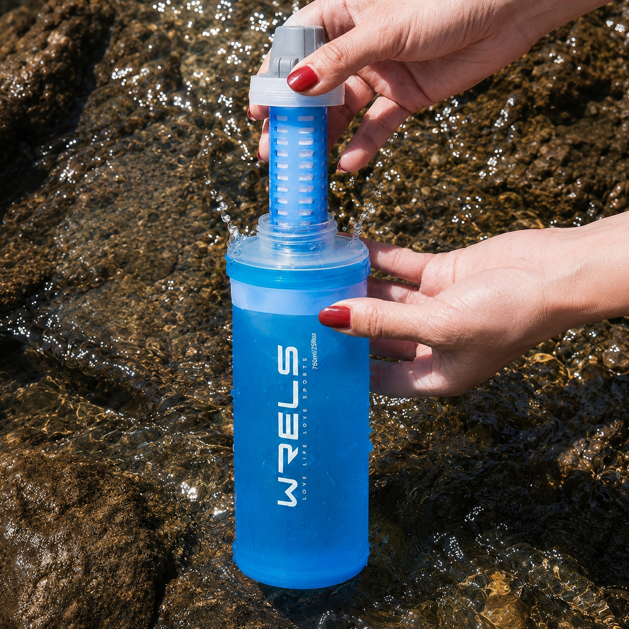 opvouwbare waterfilter outdoor