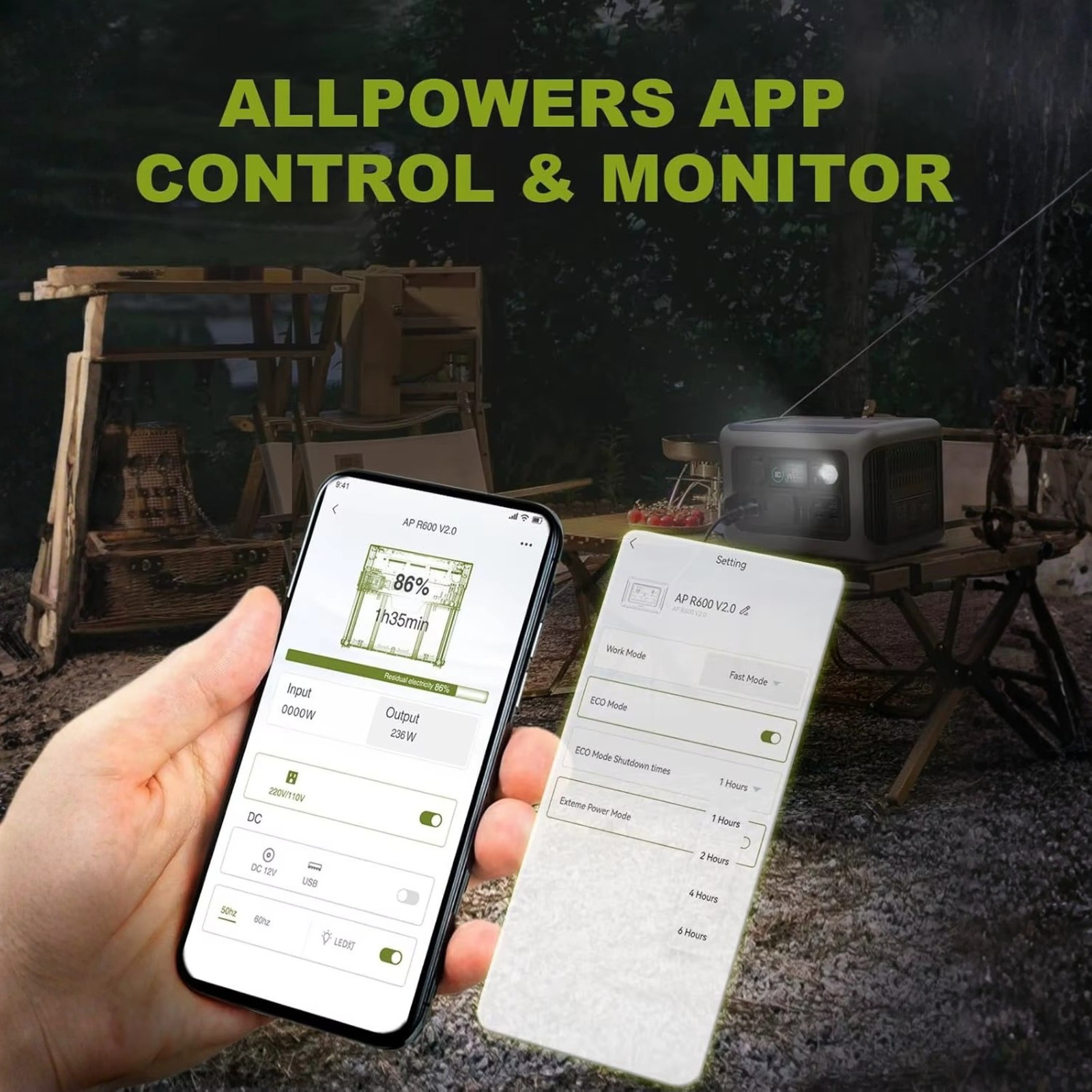 powerstation met app te bedienen