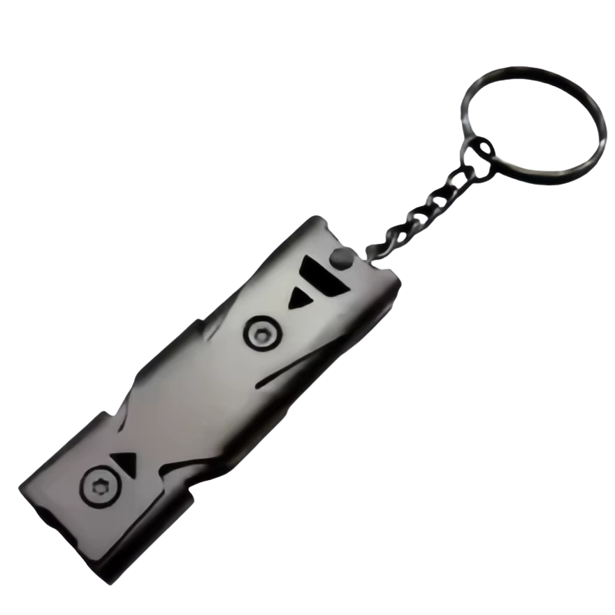 Noodfluitje Survival | RVS SOS Veiligheidsfluitje voor Outdoor & Noodsituaties