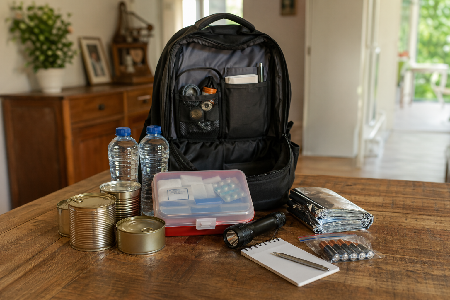 Samen Voorbereid: noodpakket checklist Belgisch Crisiscentrum