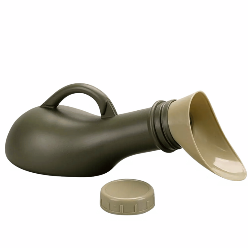 Portable Urinal 1000ml with Female Adapter – Leakproof, Unisex, Ideal for Travel and Care 