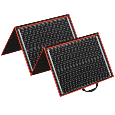 Tragbares Dokio-Solarpanel 160 W | Faltbares Solarpanel 