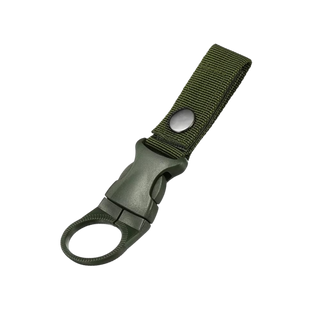 Water Bottle Holder with Carabiner - Bottle Hanger for Backpack & MOLLE