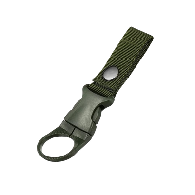 Water Bottle Holder with Carabiner - Bottle Hanger for Backpack & MOLLE