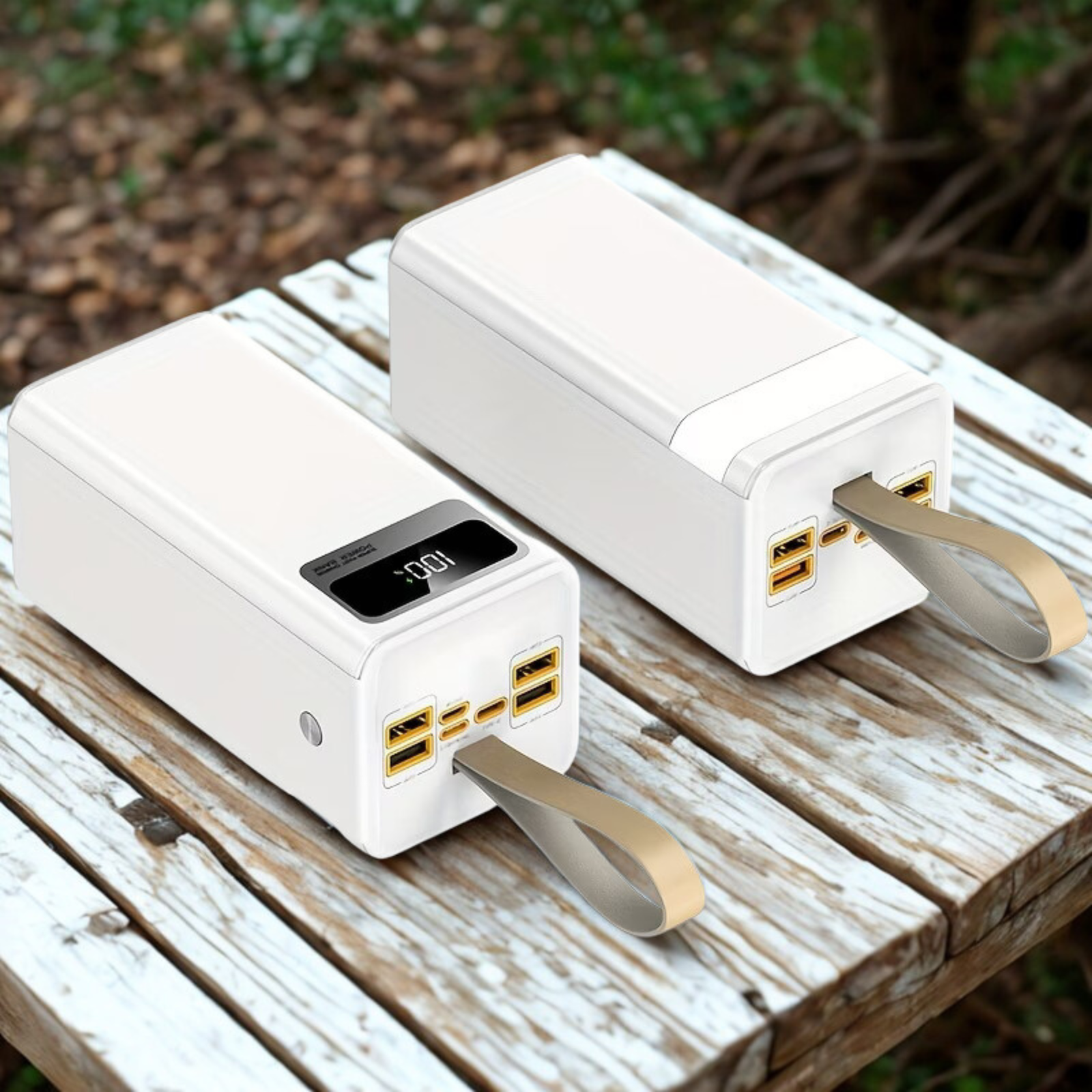 Powerbank 100.000 mAh met zaklamp en 22,5W fast charge