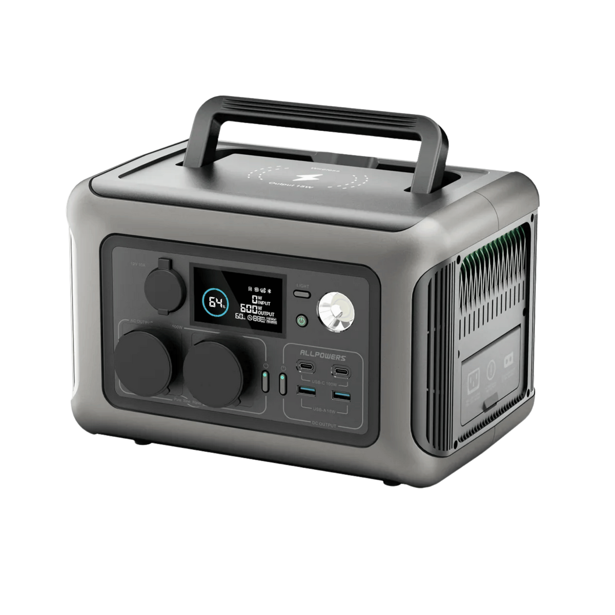 ALLPOWERS R600 draagbare powerstation 299Wh 600W outdoor noodstroom