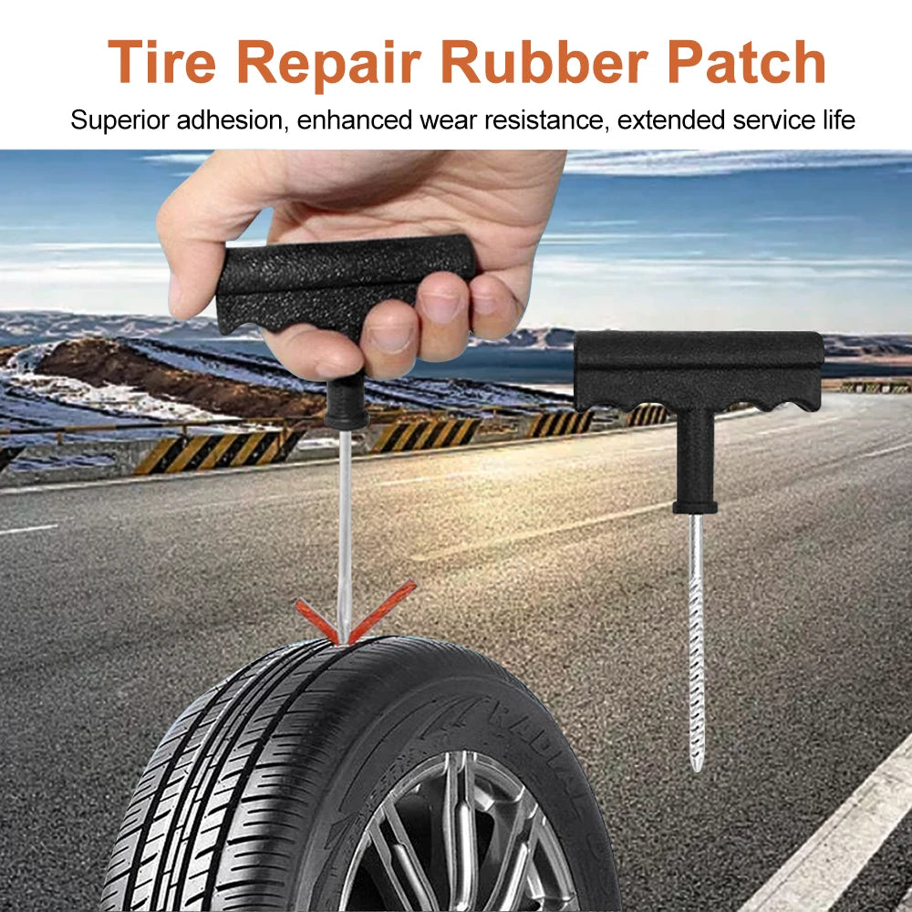 Tyre repair kit from the car emergency kit