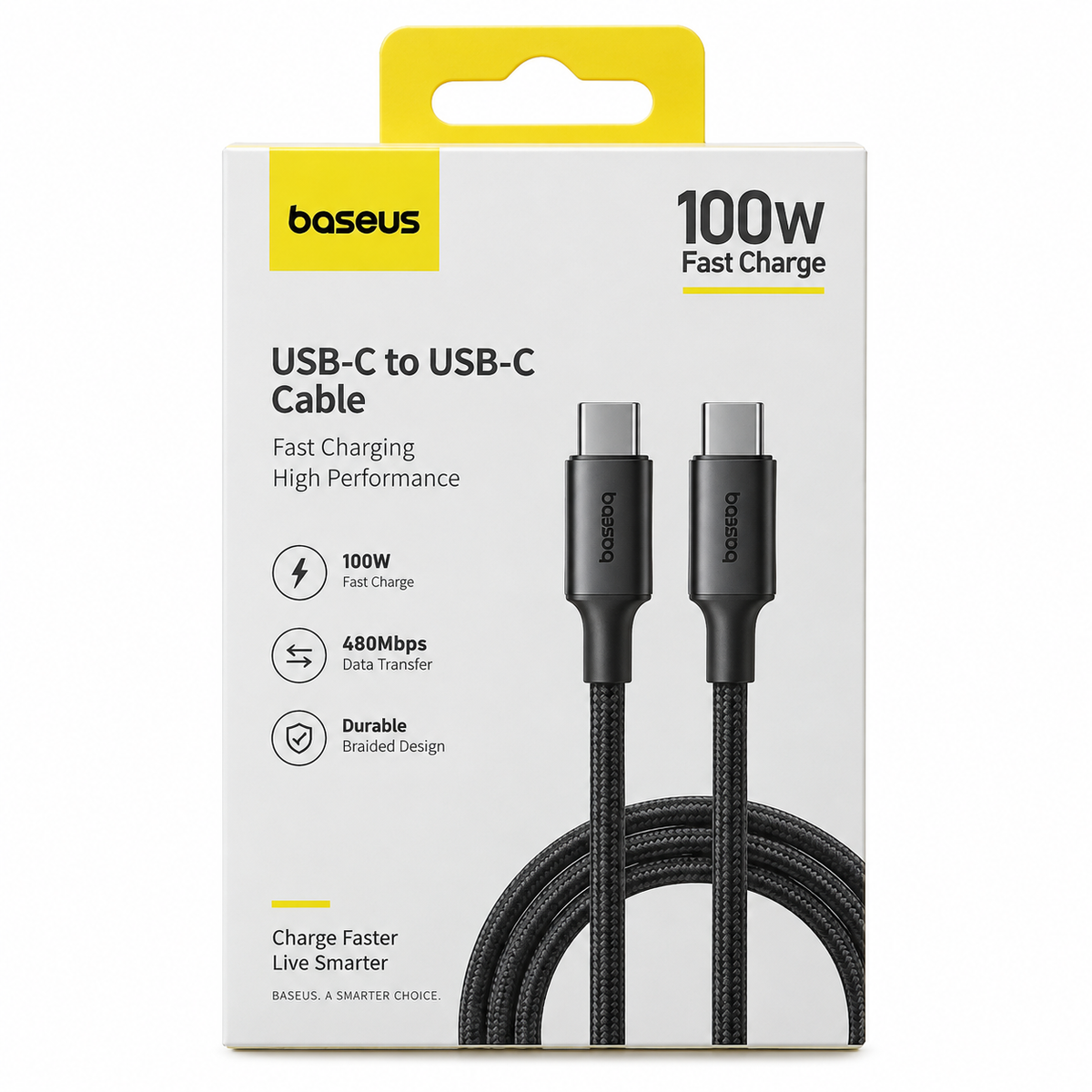 USB-C naar USB-C kabel 100W Fast Charge – Baseus 1,2 m
