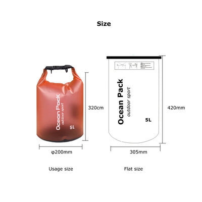 Waterdichte tas van PVC | 5L inhoud - Alfa Survival