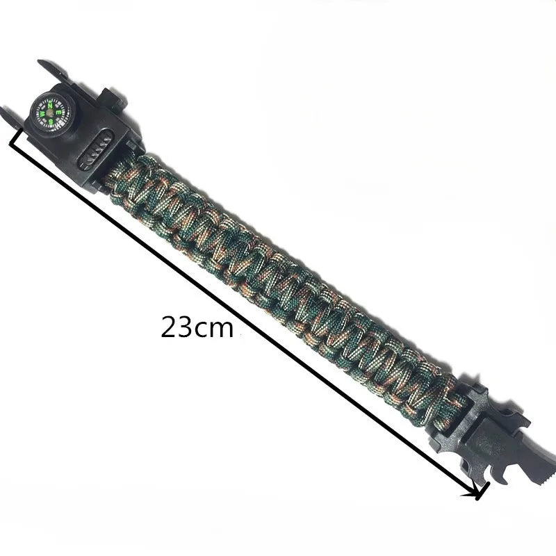 Lengte Paracord armband voor survival 