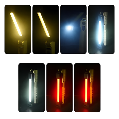 Opvouwbare werklamp voor fel licht 