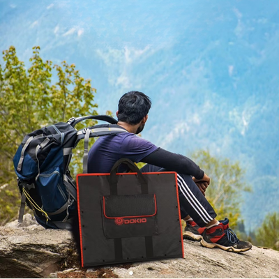 Tragbares Dokio-Solarpanel 160 W | Faltbares Solarpanel 