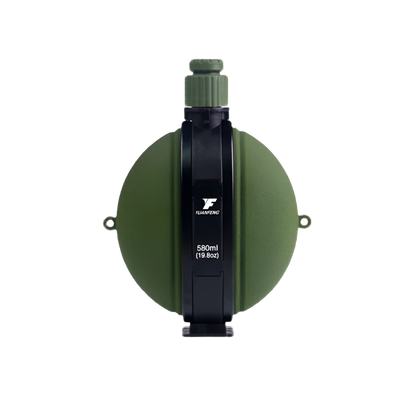 Duurzame 580ML opvouwbare waterfles van milieuvriendelijk silicone, geschikt voor outdoor activiteiten