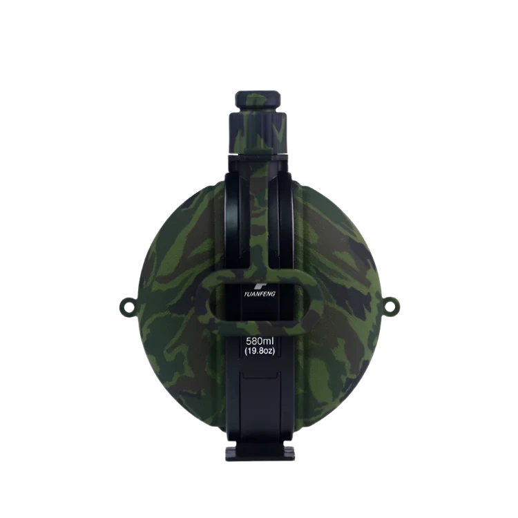 Duurzame 580ML opvouwbare waterfles van milieuvriendelijk silicone, geschikt voor outdoor activiteiten