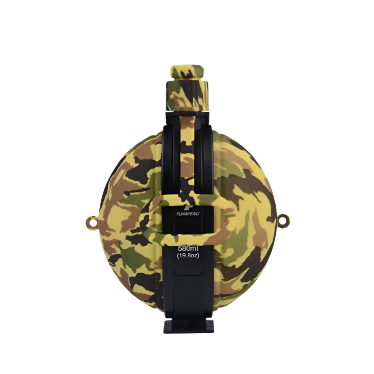 Duurzame 580ML opvouwbare waterfles van milieuvriendelijk silicone, geschikt voor outdoor activiteiten