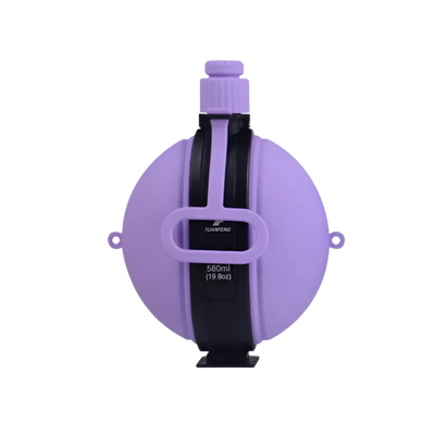 Duurzame 580ML opvouwbare waterfles van milieuvriendelijk silicone, geschikt voor outdoor activiteiten