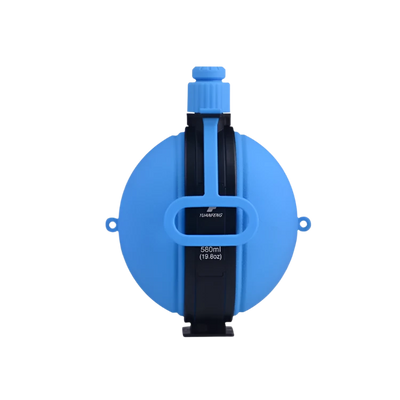 Duurzame 580ML opvouwbare waterfles van milieuvriendelijk silicone, geschikt voor outdoor activiteiten