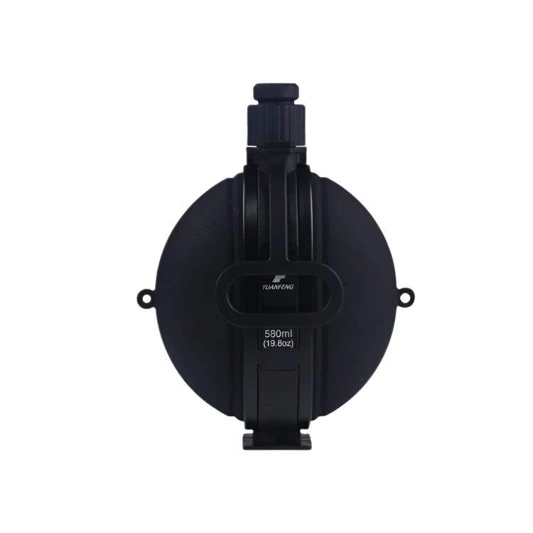 Duurzame 580ML opvouwbare waterfles van milieuvriendelijk silicone, geschikt voor outdoor activiteiten