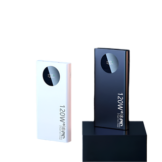 Powerbank 30000 mah wit en zwart
