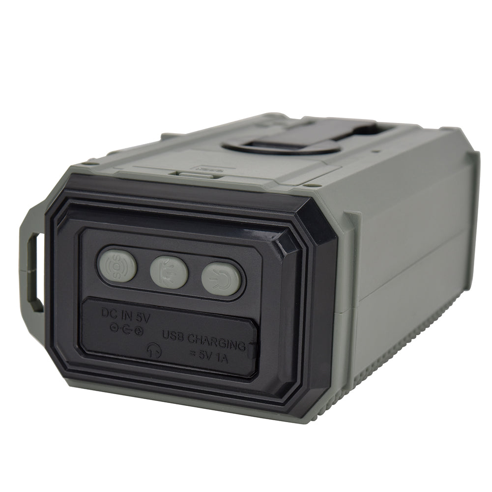 Zaklamp Radio 10.000 mAh | LCD Display | Oplaadbaar | Telefoonoplader - Alfa Survival