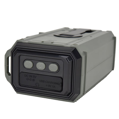 Zaklamp Radio 10.000 mAh | LCD Display | Oplaadbaar | Telefoonoplader - Alfa Survival