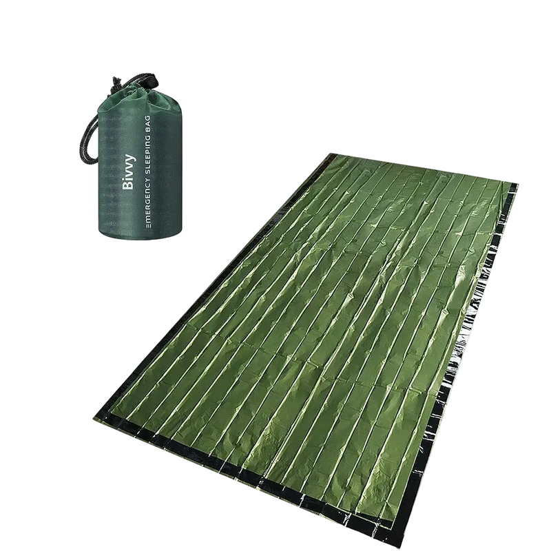 Bivy Emergency Blanket – Compact Thermal Emergency Blanket 