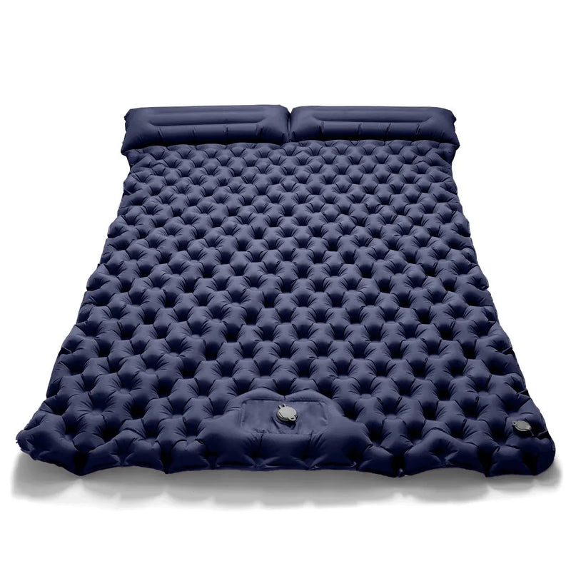 Double Inflatable Sleeping Pad – Extra Wide for Camping