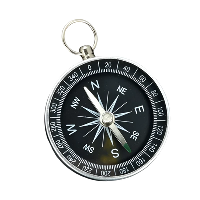 Noodkompas outdoor | Draagbaar kompas - Alfa Survival