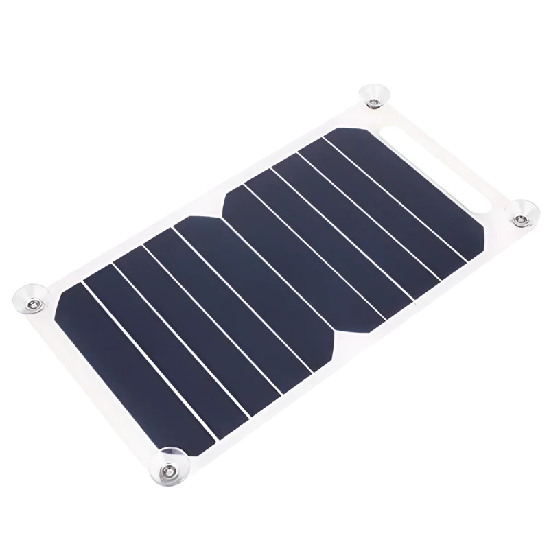 Dun en flexibel zonnepaneel voor het opladen van een telefoon