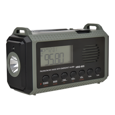 Zaklamp Radio 10.000 mAh telefoonoplader