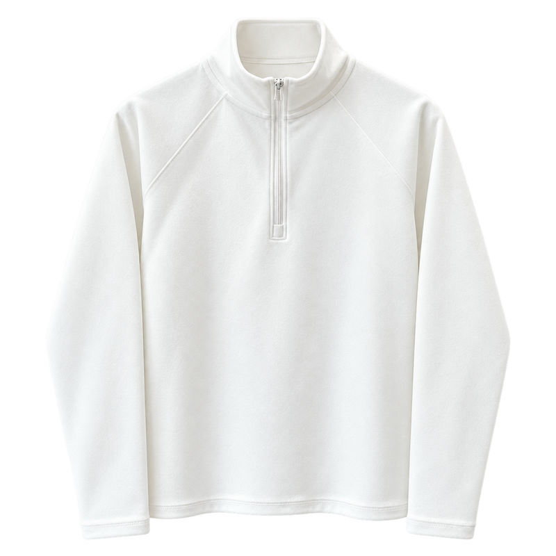 Half Zip Fleece Heren – Sweatshirt met Rits
