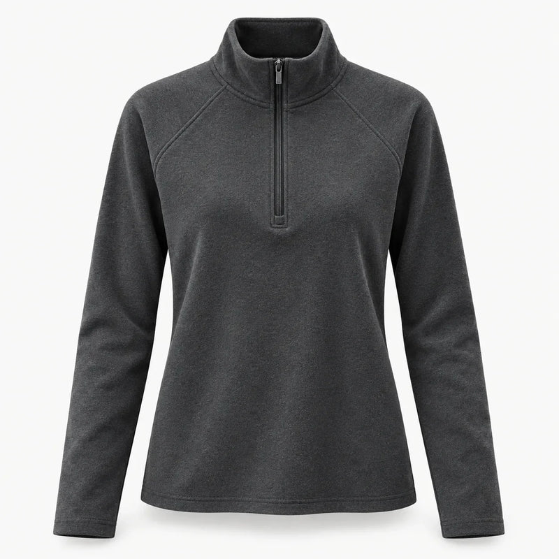 Fleece Half-Zip Dames Winter – Warme Basislaag