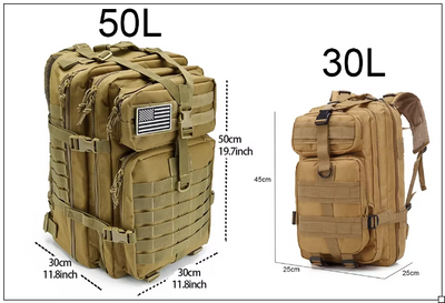 Alfa Survival Buck Out Bag (BOB) | 50L inhoud | Backpack - Alfa Survival