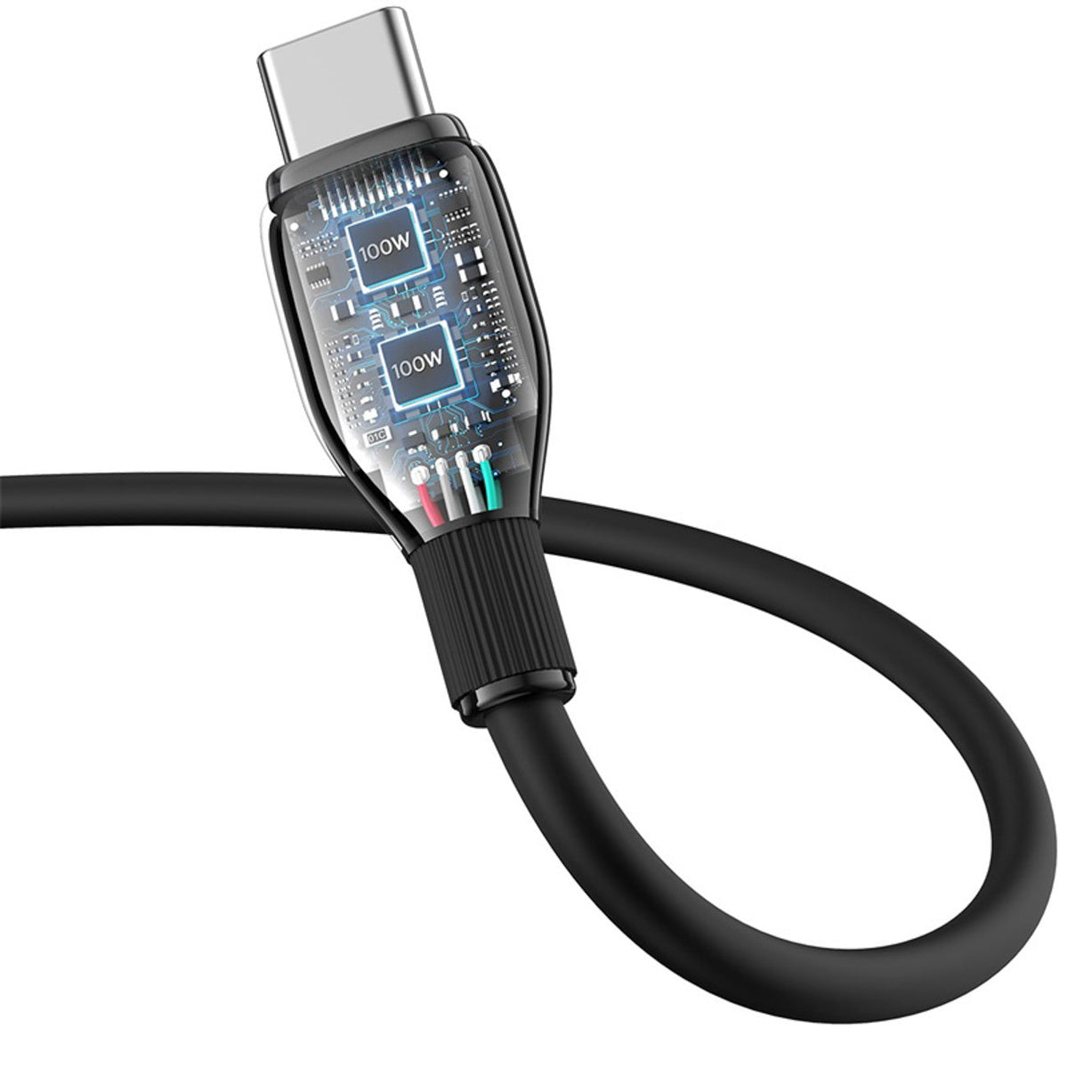 Baseus USB-C kabel 100W Fast Charge voor powerbank laptop tablet en telefoon
