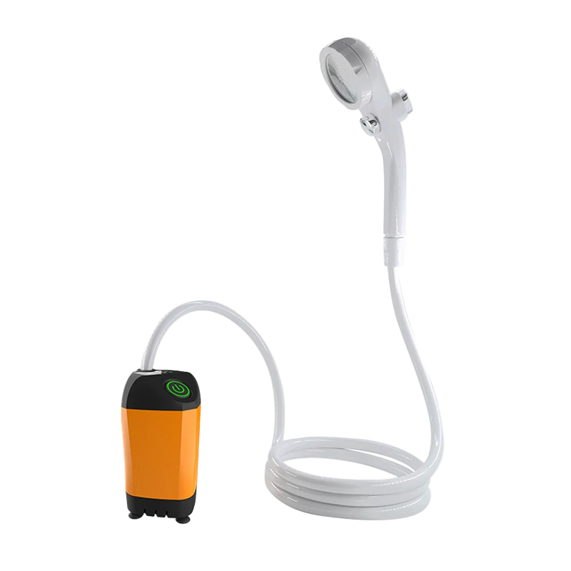 Portable Outdoor Shower with Battery – Installation-free, IPX7 Waterproof and 90 min Runtime 