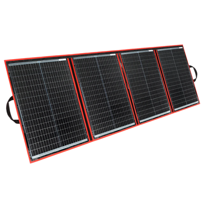 dokio opvouwbaar zonnepaneel 200w voor offgrid leven en kamperen 