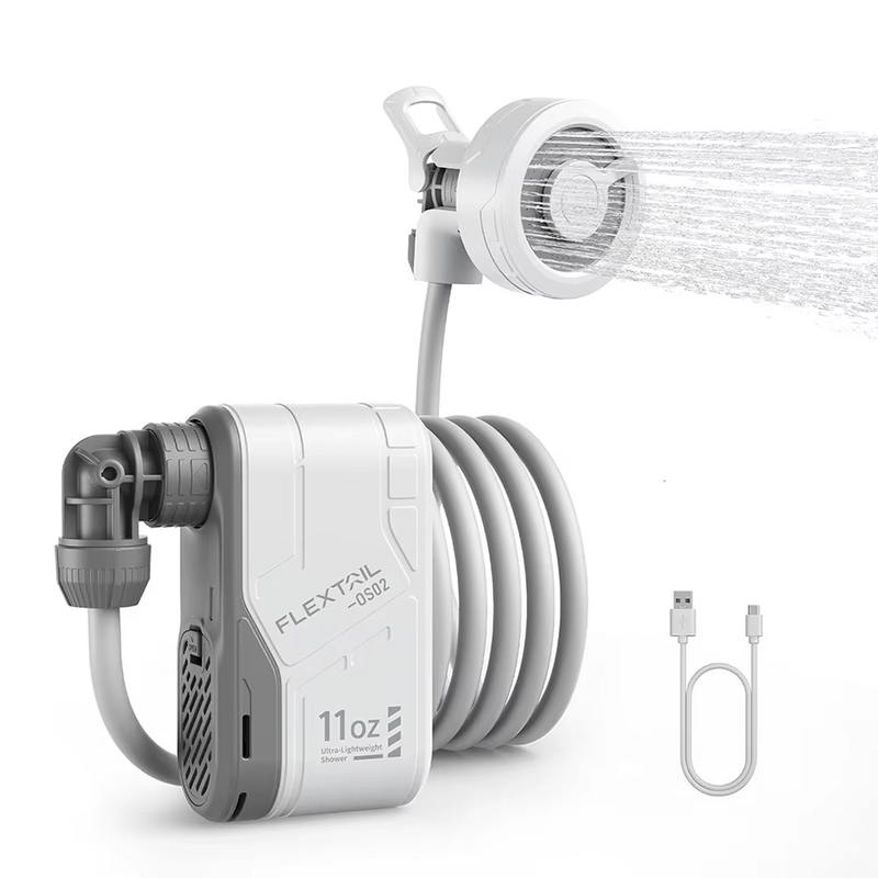 Draagbare Douche op Accu – Compacte Campingdouche met Pomp