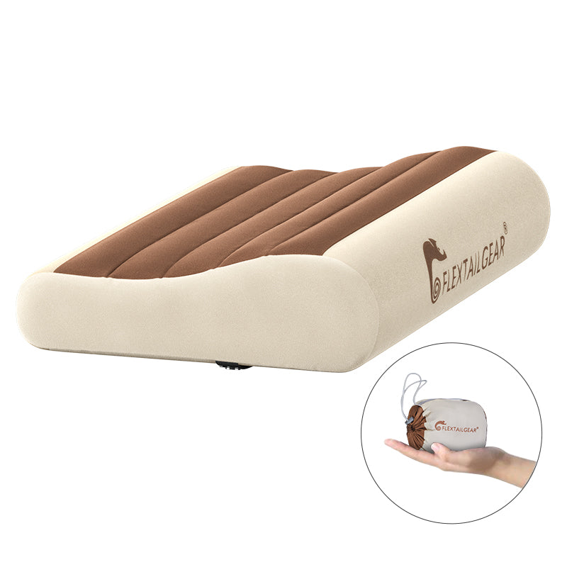 FLEXTAIL ZERO PILLOW bruin