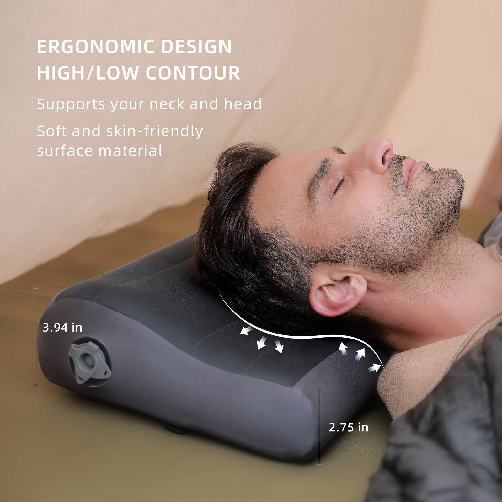 FLEXTAIL ZERO PILLOW detail