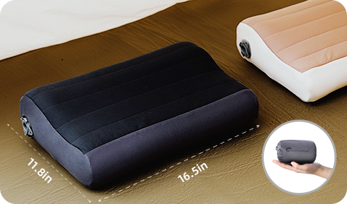 FLEXTAIL ZERO PILLOW compact op te bergen