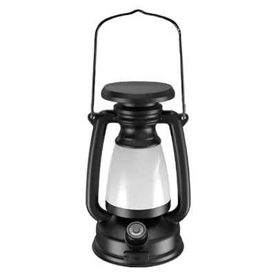 oplaadbare retro led kampeerlamp voor op de camping