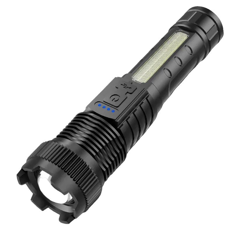 oplaadbare zaklamp usb c