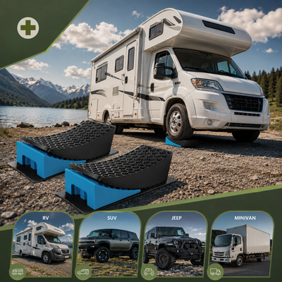 oprijblokken camper leveller met-anti-slip