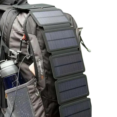 Opvouwbare telefoonoplader zonne-energie