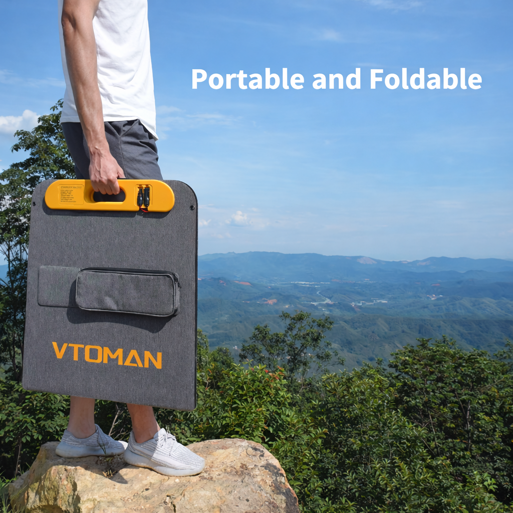 VTOMAN Jump 600X Powerstation met Zonnepaneel - 600W 299Wh (200W Paneel)