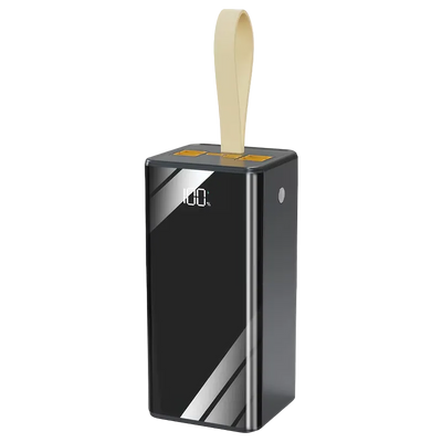 powerbank_met_zaklamp_100.000_mAh zwart