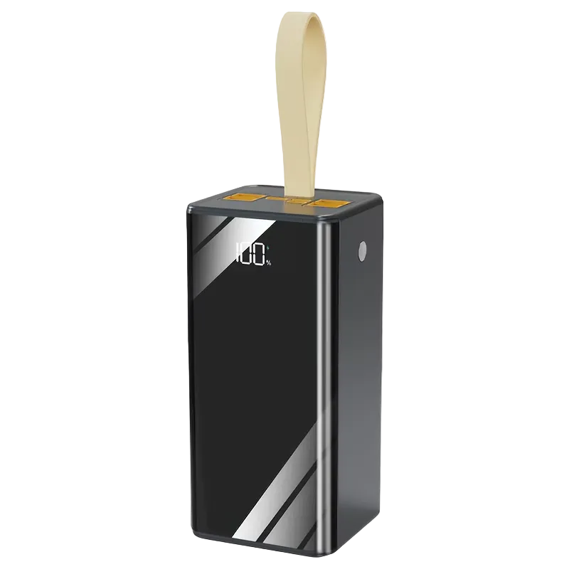 powerbank_met_zaklamp_100.000_mAh zwart